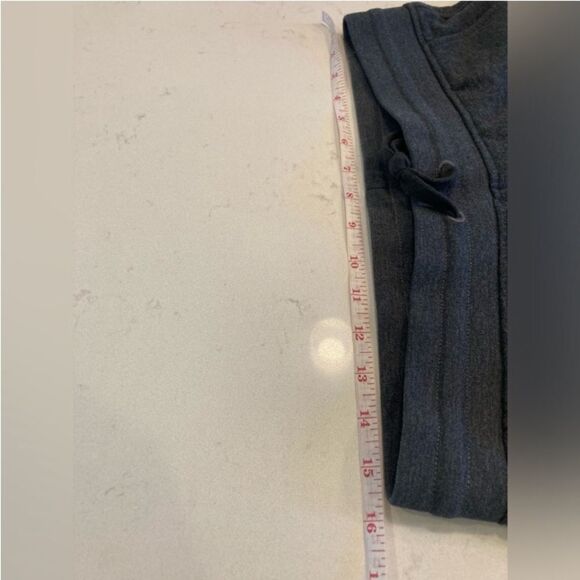 L.L. Bean 1912 Sweat Pants Straight Leg Mid-Rise Drawstring Front Pocket Grey Sm - Picture 6 of 9